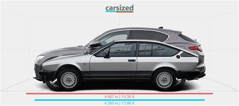 Dimensions Alfa Romeo Alfetta Gtv Vs Alfa Romeo Stelvio