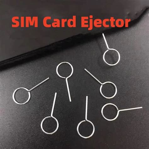 20 50 100pcs Sim Card Tray Pin Eject Removal Tool Needle Opener Ejector