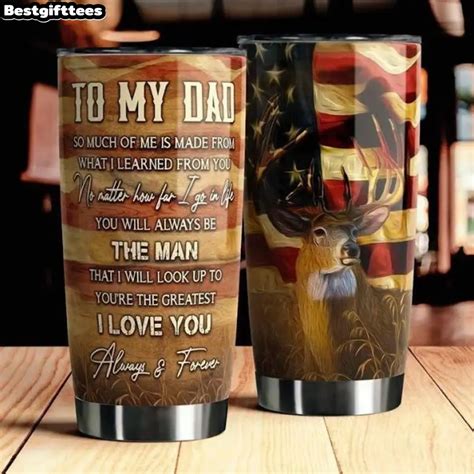 Tumbler Cup To My Dad Tumbler Gifts For Dad Tumbler Meteew