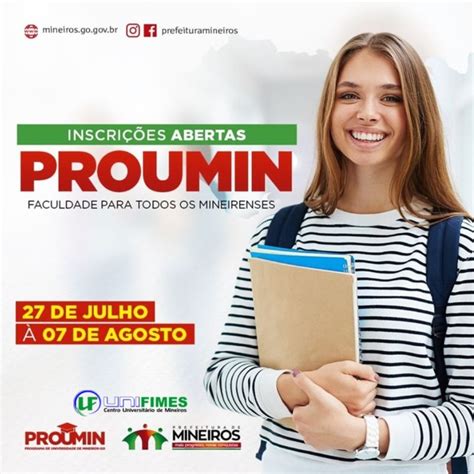 Inscrições abertas para o Programa Bolsa Universitária até 07 de agosto