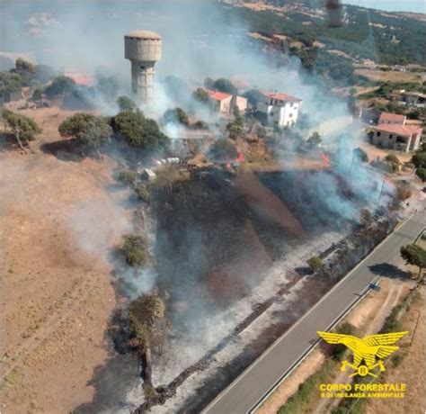 Diciassette Incendi In Sardegna Nelle Ultime Ventiquattro Ore