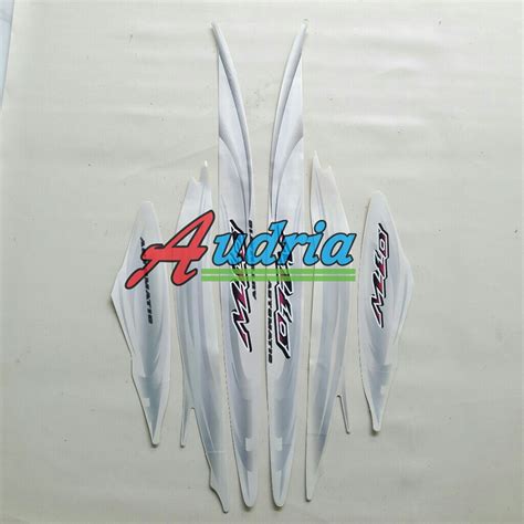 Jual Stiker Striping Motor Yamaha Mio Sporty 2007 Std Full Putih