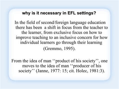 Learner Autonomy In A Nutshell Ppt