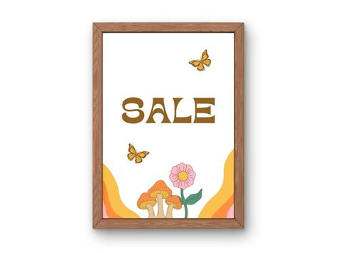 Boutique Sale Sign Printable Sale Sign Retail Store Discount - Etsy