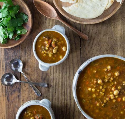 Harira Recipe Moroccan Chickpea And Lentil Soup Analida S Ethnic Spoon