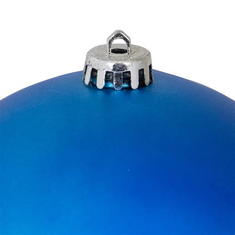 Matte Lavish Blue Shatterproof Christmas Ball Ornament 8 200mm Christmas Central