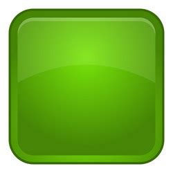 Green Button Icon Cartoon Style Royalty Free Vector Image