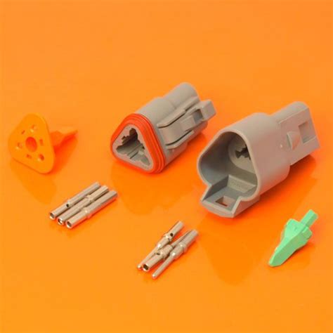 Deutsch Dt Series Way Connector Plug Receptacle Kit Dt S