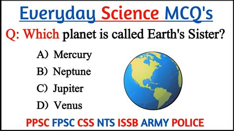 Everyday Science MCQs For STS IBA Intermediate BPS 5 15 Sts Iba