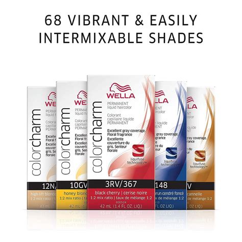 Wella Color Charm N Satin Blonde Liquid Hair Color Gray Coverage Permanent Dye Buy Now In