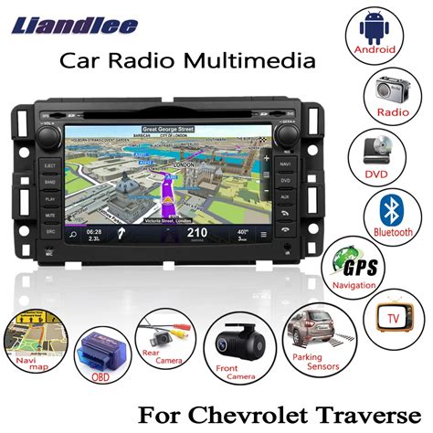 Liandlee 2 Din Android For Chevrolet Traverse 2009 2013 Car Radio CD