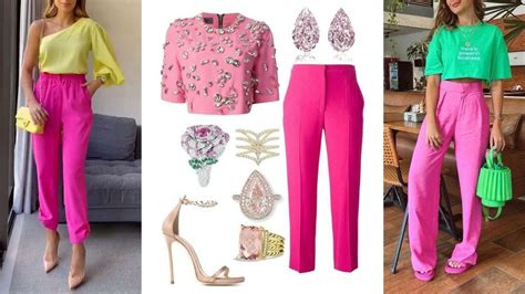 Como combinar pantalon fucsia mujer Cómo Combinar