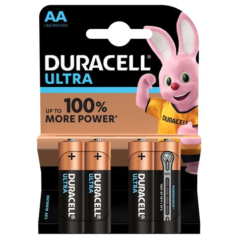 Duracell Ultra Aa Batteries Ultra Aa Lr6 Mn1500 15v Batteries