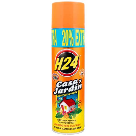 Insecticida H 24 Casa Y Jardín 460 Ml Mi Tienda Del Ahorro