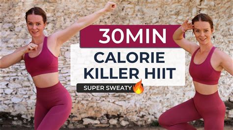 30 Min Calorie Killer Hiit Workout Full Body Cardio Burn Calories And Fat No Repeat No