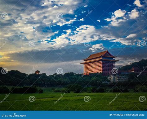 Taipei Grand Hotel Taiwan Stock Photo Image Of Hotel 77431362
