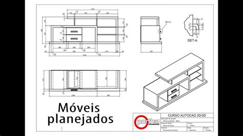 Projeto De Moveis Planejados No Autocad Criar Apps