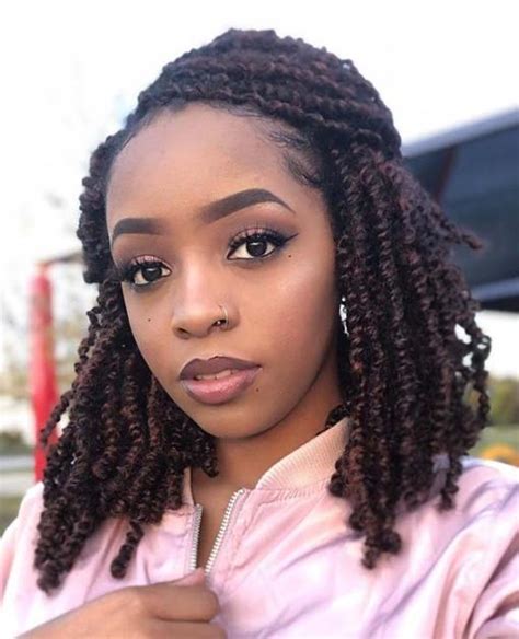 35 Cutest Kinky Twist Braids You Need To Try Hairdo Hairstyle