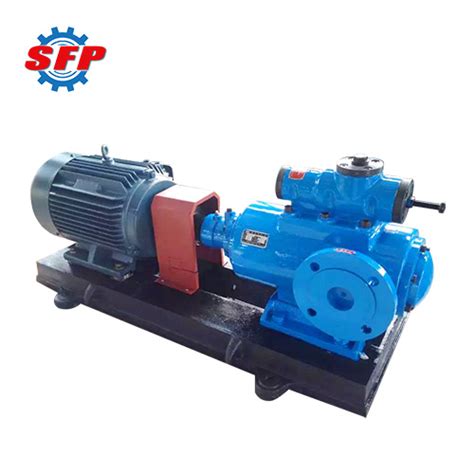 The Rotor Of SN Three Spindle Screw Pump Is Hydraulically Balanced