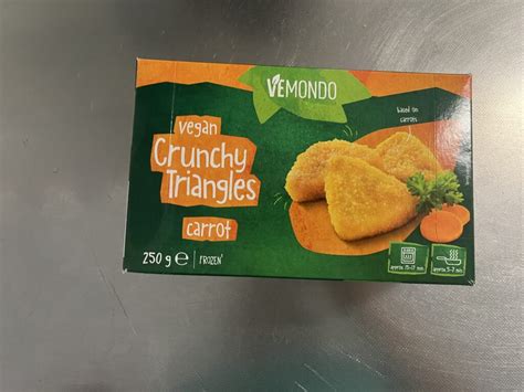 Vemondo Vegan Crunchy Triangles Veganska Morotsbiffar Vegojakt Se