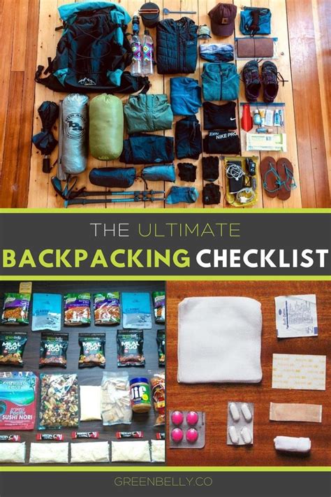 Hiking Gear List Backpacking Gear List Backpacking Essentials Hiking