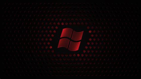 Windows 7 Wallpaper Black And Red Hd