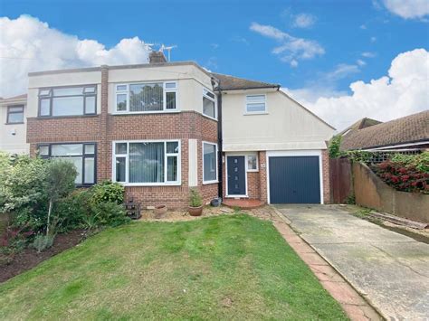 3 Bed Semi Detached House For Sale In Trent Road Goring By Sea