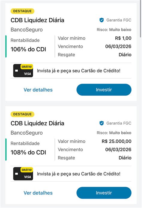 Sugest O Novo Cdb Liquidez Di Ria Sugest Es E Ideias Nucommunity