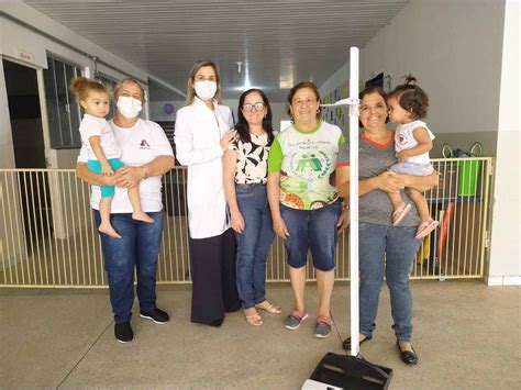 Equipe Da Saúde Escola E Pastoral Da Criança De Água Boa Se Unem Para