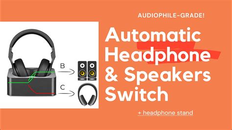 Audioswitch Automatic Switch Between Headphones And Speakers With