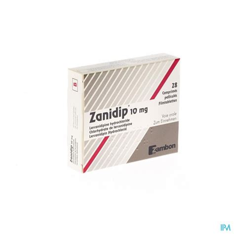 Zanidip Comp 28 X 10 Mg Apotheek Thiels