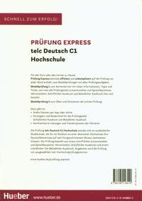 Prüfung Express telc Deutsch C1 Hochschule Übungsbuch mit Audios