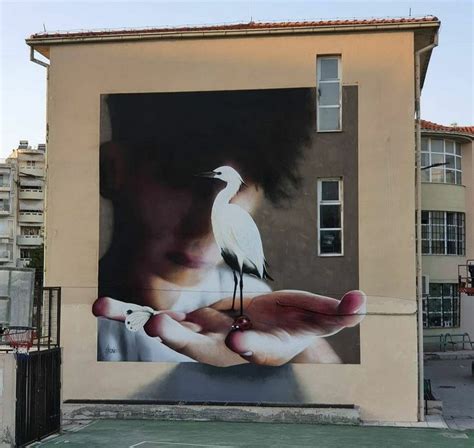 Mural By Cosimo Cheone Cosimocheone For Urban Act In Thessaloniki