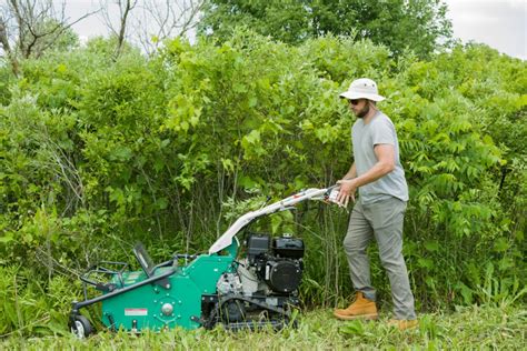 Track Cyclone Walk Behind Flail Mower Mte