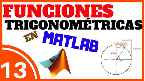 13 Funciones Trigonométricas en MATLAB Curso Fácil Tutorial