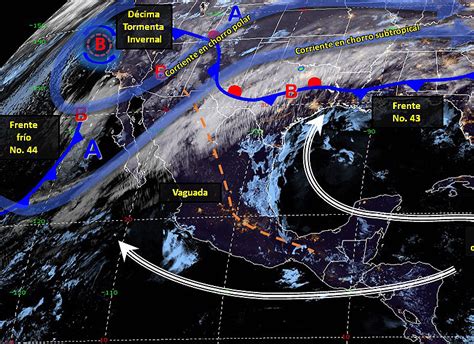 Pronóstico del tiempo en México para lunes 11 de marzo del 2019 e