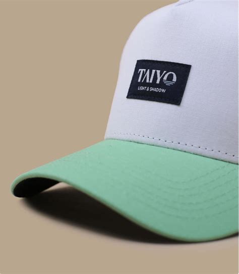 Pale Green Cap Jade Trucker Cap Taiyo Headict