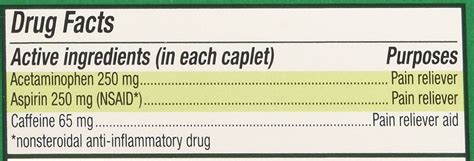 Excedrin Extra Strength Caplets Count In Nepal At Npr Rating