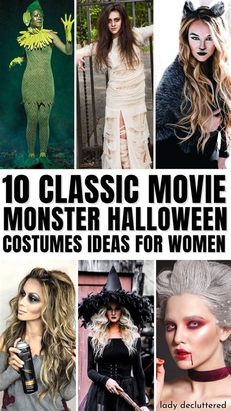 10 Classic Monster Halloween Costumes for Women | Halloween kostüme frauen, Halloween-kostüme ...