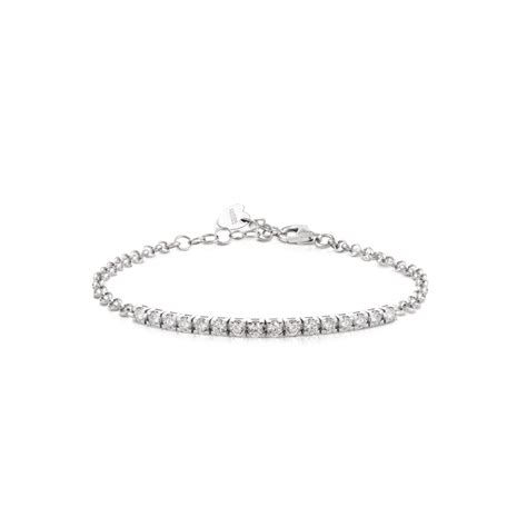 Bracciale Tennis Con Catena In Argento 925 Kulto 925