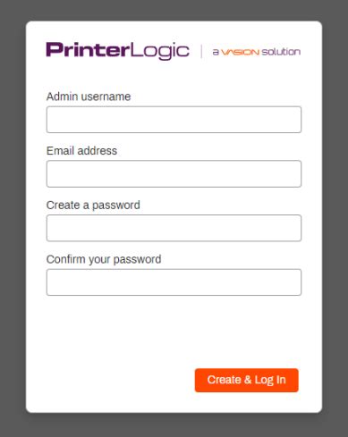 Set Up Login Credentials