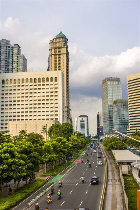 Jakarta Street View In The Afternoon Editorial Image Image Of Street