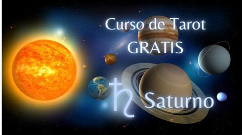 Saturno El Tarot Revelado Curso Gratuito Para Desarrollar Tus