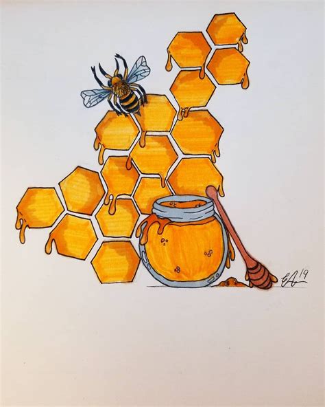 Honeycomb Drawing