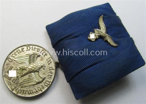 Hiscoll Military Antiques Attractive Bright Silver Toned Wh