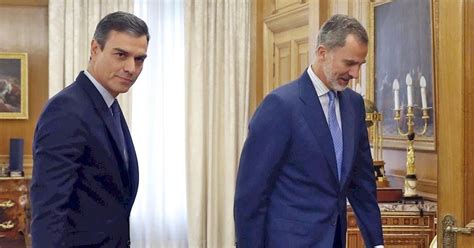 El Rey designa por tercera vez a Pedro Sánchez candidato a la investidura