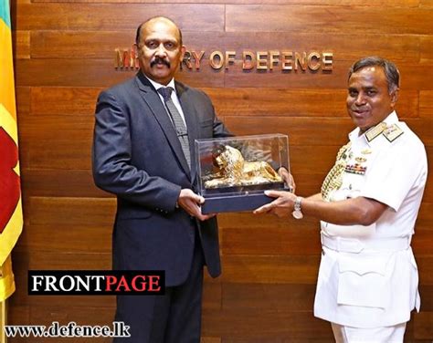 Bangladesh Navy Chief Meets Defence Secretary Frontpage