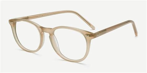 Aura Matte Champagne Women Acetate Eyeglasses Eyebuydirect Four Eyes Eyebuydirect Girls