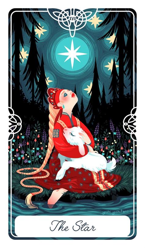 The Star - Tarot Deck Print | Tarot cards art, Star tarot, Tarot cards