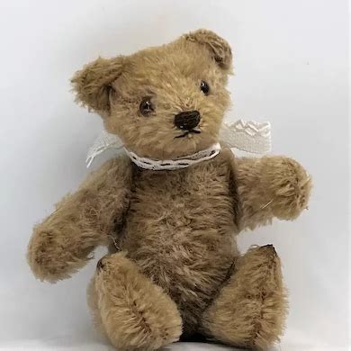 Vintage S S Steiff Original Teddy Bear Rsb Button Tall